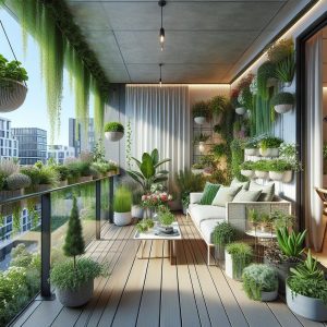 grădină de apartament