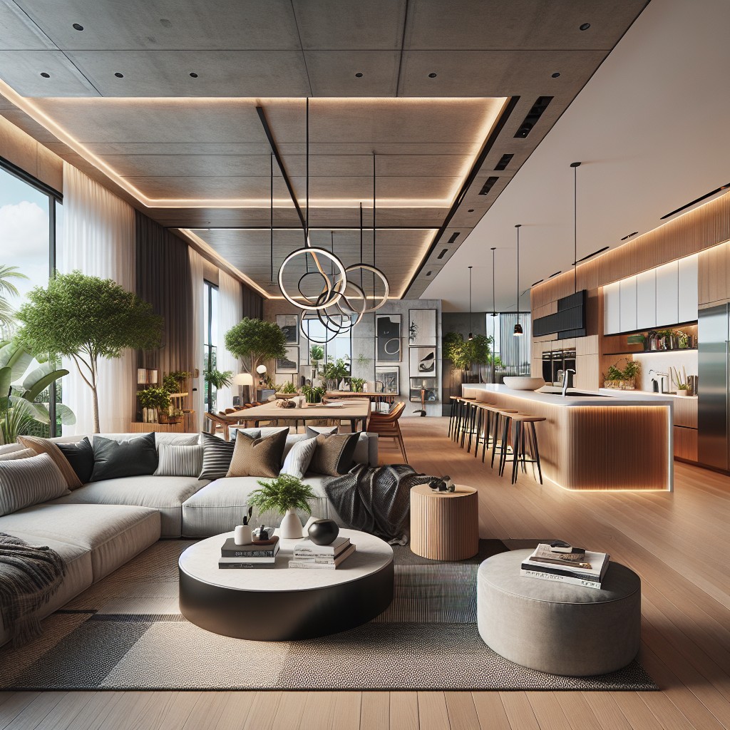 Spații multifuncționale: cum separi vizual zonele într-un open space fără pereți